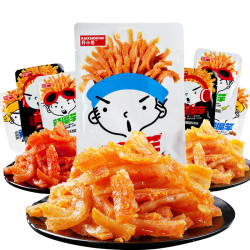 开小差魔芋15包辣条爽素毛肚香辣素肉小面筋网红麻辣零食品大礼包