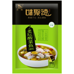 古松 老坛酸菜鱼调料350g *2件