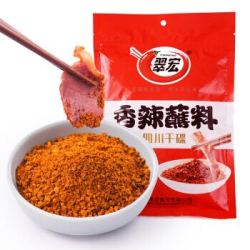 翠宏 香辣蘸料400g 火锅烧烤肉蘸水 四川辣椒粉 *2件
