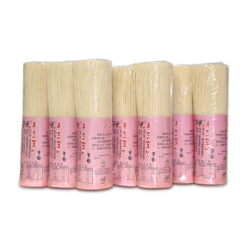 黄河畔 空心面条挂面 100g/把 3把