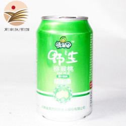 情果果(QINGGUOGUO)果然风情 野生猕猴桃果汁休闲饮料罐装饮品 310ml*8瓶 瓶