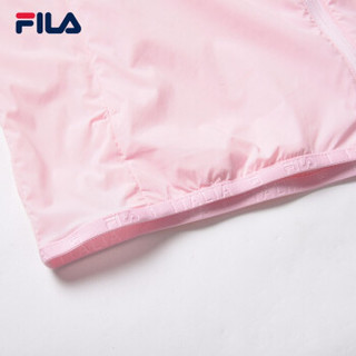 FILA 斐乐官方 马思纯同款 女子外套 2019夏季新款梭织连帽外套女 浪漫粉-PK 165/84A/M