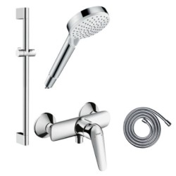 Hansgrohe 汉斯格雅  柯洛梅达100mm变速手持花洒套组