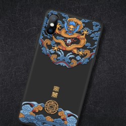 Kingpos TPU浮雕手机壳 iPhoneX-XR可选 *2件