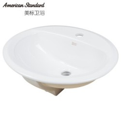 American Standard 美标卫浴 CCAS0476 爱珂琳陶瓷面盆 台上盆