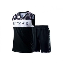 安踏男篮球比赛套篮球服两件套短裤2019新品篮潮运动套装