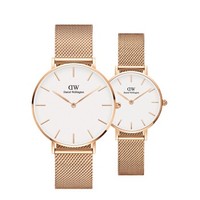 Daniel Wellington 丹尼尔惠灵顿 DW00100305/DW00100219 情侣石英手表