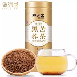绿润堂 黑苦荞茶 400g *2件