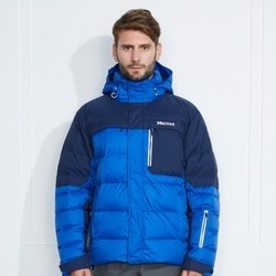 20点:土拨鼠(Marmot) 经典款羽绒服男款防水透气加厚保暖羽绒服 海蓝/北极蓝色 XL(欧码偏大)