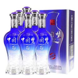 龙瓷 中国酒梦 浓香型白酒 52度 500ml*6瓶