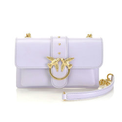 Pinko 品高 Soft Simply 迷你Love手袋/单肩斜挎包 1P21AZY5EUQ99 Lilac