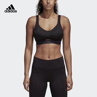 adidas 阿迪达斯  STRNGR SFT GR  CD6388 女高强度训练运动内衣 (黑色、XL)