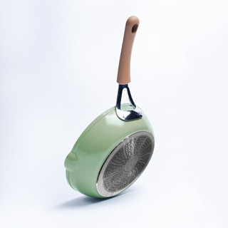 CaROTE 卡罗特 BIOGREEN系列 麦饭石煎炒锅  28cm 绿色