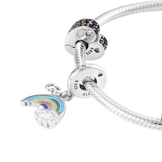 PANDORA 潘多拉 缤纷的爱彩色创意DIY串珠手链 送女友礼物 PDL0366-17