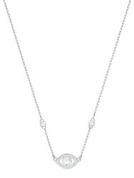 SWAROVSKI 施华洛世奇 银色水晶项链 恶魔之眼吊坠 5368240