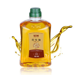 京东plus 星河 食用油 小榨风味 压榨一级 花生油 900ml *2件