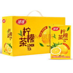 维维 柠檬茶低糖饮料 利乐装 250ml*24盒 *3件