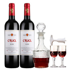 罗莎萄客R209干红葡萄酒双支750ml*2