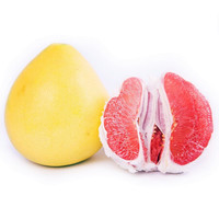新鲜红肉蜜柚 当季新鲜水果 京东生鲜 海南红心蜜柚2颗装 净重4.5斤