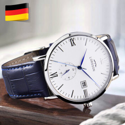 LORSSON 罗臣 男士手表 德国品牌腕表传承Smriti系列机械表