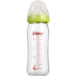 pigeon 贝亲 AA91 宽口径玻璃奶瓶 240ml