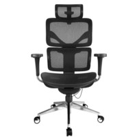 Want Home 享耀家 SL-F3A 全网电脑椅 2020款 幻影黑 网布坐垫