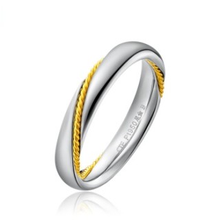 CHOW TAI FOOK 周大福 黄金白金 PT156994