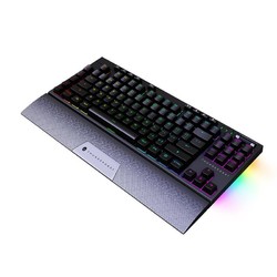 ThundeRobot 雷神 KL30R 92键 双模机械键盘 黑色红轴 RGB