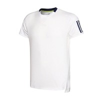 adidas阿迪达斯男子短袖T恤网球休闲运动服CF7974 L CF7974白色