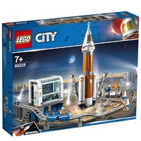 苏宁SUPER会员：LEGO 乐高 City 城市系列 60228 深空火箭发射控制中心