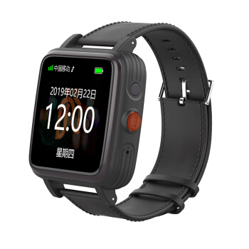 爱牵挂 S7pro 智能老人手表 ( 金属黑、硅胶)