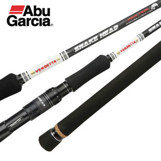 Abu Garcia 阿布加西亚 阿布复仇雷强竿鼓轮套装超硬调碳素枪柄路亚竿远投打黑鱼专用 2.44米XH调AMBSX鼓轮6000型左手套装   复仇三代雷强鼓轮套装 (2.44米XH调AMBSX鼓轮6000型左手套装)