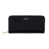 Furla 芙拉 755244 黑色皮革钱包女士 