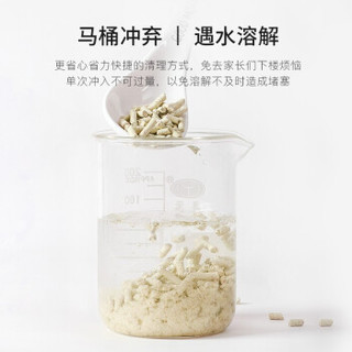 意牌 绿茶原味豆腐猫砂 6L原味 六包  白色 约15KG