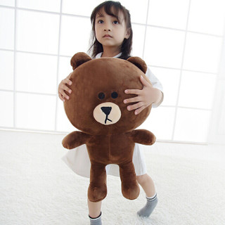 贝克蜜雪 毛绒玩具抱抱熊1.6米 棕色