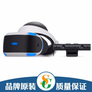 SONY 索尼 国行PS4VR 二代精品套装 3D眼镜头盔虚拟现实头戴设备 (黑色)