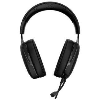CORSAIR 美商海盗船 HS50 STEREO 黑色 环绕声 7.1声道耳机 有线版 HS50 STEREO (黑色、无线(蓝牙),有线、USB口)