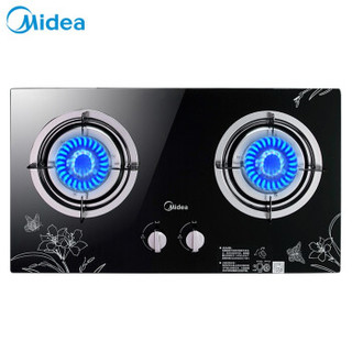 Midea 美的 油烟机 两件套 黑色