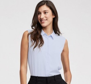 UNIQLO 优衣库 414142 女士花式衬衫