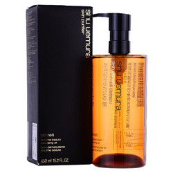 日本进口 植村秀 Shu-uemura 琥珀臻萃洁颜油 450ml 温和卸妆油