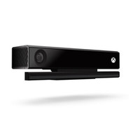Microsoft 微软 KINECT2.0 XBOX ONE/S感应器  开发高清体感摄像头 Kinect体感+电源适配器 (黑色)