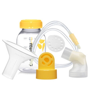 medela 美德乐 丝韵单边电动吸乳器全套配件 30护罩+连接器+导管+阀膜+奶瓶