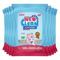 NEO CLEAN 天净 NEO猫砂 6L除臭豆腐渣猫砂2.5kg*9  蓝色