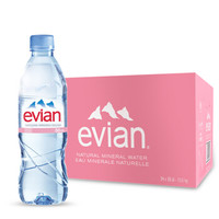 限地区：Evian 依云 矿泉水 500ml*24瓶