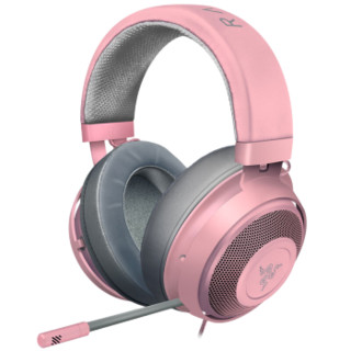 RAZER 雷蛇 游戏耳机   7.1虚拟环绕 (粉红色、有线、3.5毫米音频接口)