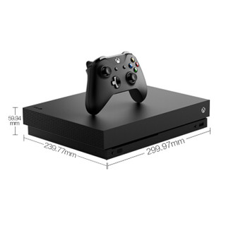 Microsoft 微软 Xbox One X 天蝎座 国行游戏主机 1TB 黑色