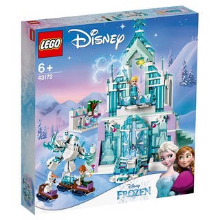 LEGO 乐高 Disney Frozen迪士尼冰雪奇缘系列 43172 艾莎的魔法冰雪城堡