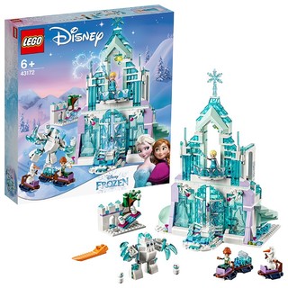 LEGO 乐高 Disney Frozen迪士尼冰雪奇缘系列 43172 艾莎的魔法冰雪城堡