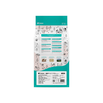 小壳 Cature  猫殿下 自建2167011 除臭结团木纤维猫沙  加强款20L/8kg  蓝色