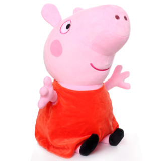 Peppa Pig 小猪佩奇 小猪佩奇毛绒玩具 粉色站高66cm